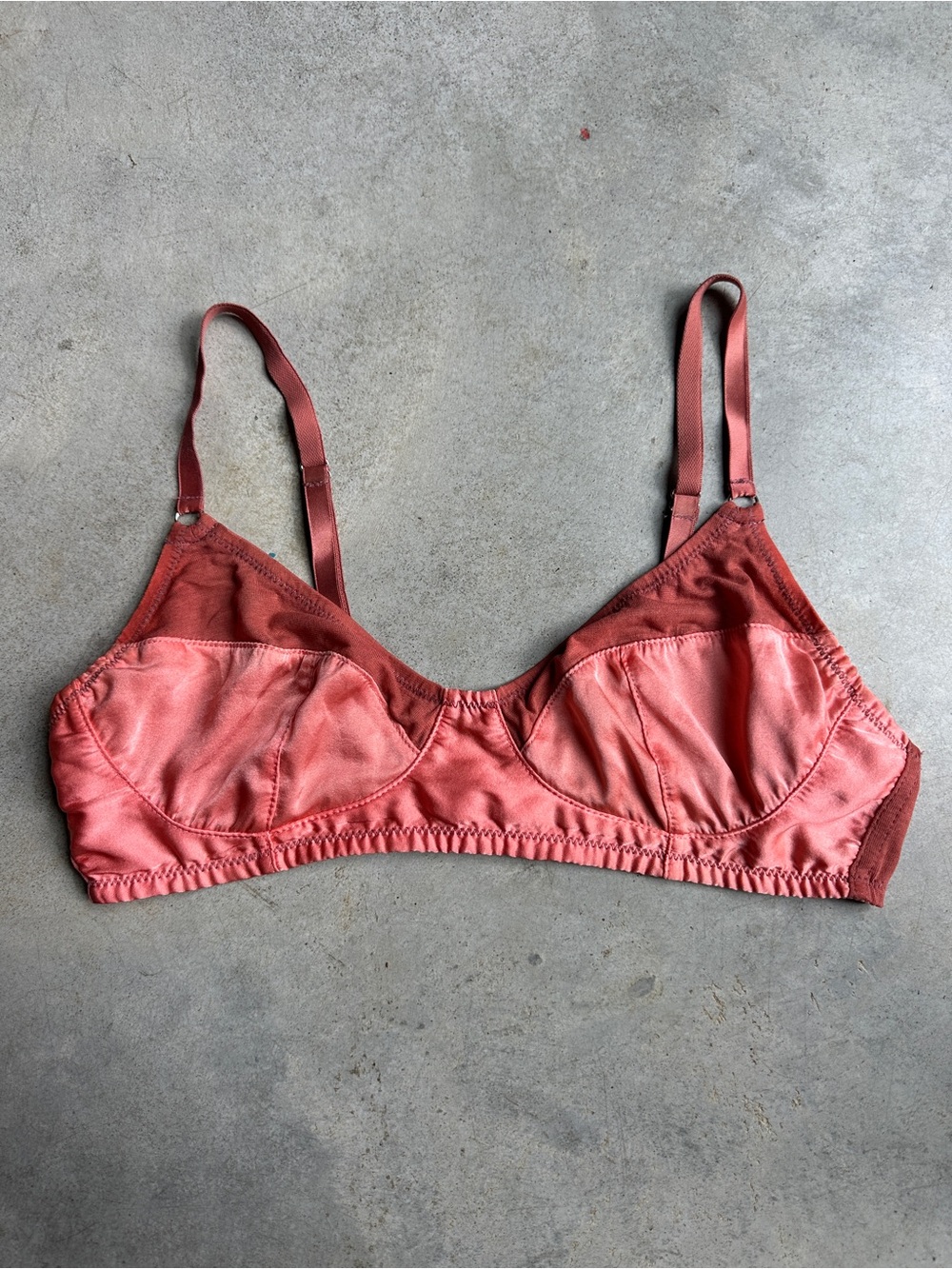 Araks - Cotton/Silk Soft-Cup Coral Pink Everyday Bra